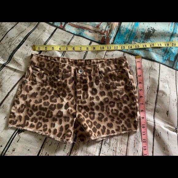 Leopard print shorts Justice. Rock Punk Ska 14 - Picture 4 of 4